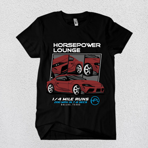 T-shirt Design by Rheanza for Horsepower Lounge | Design: #32280272
