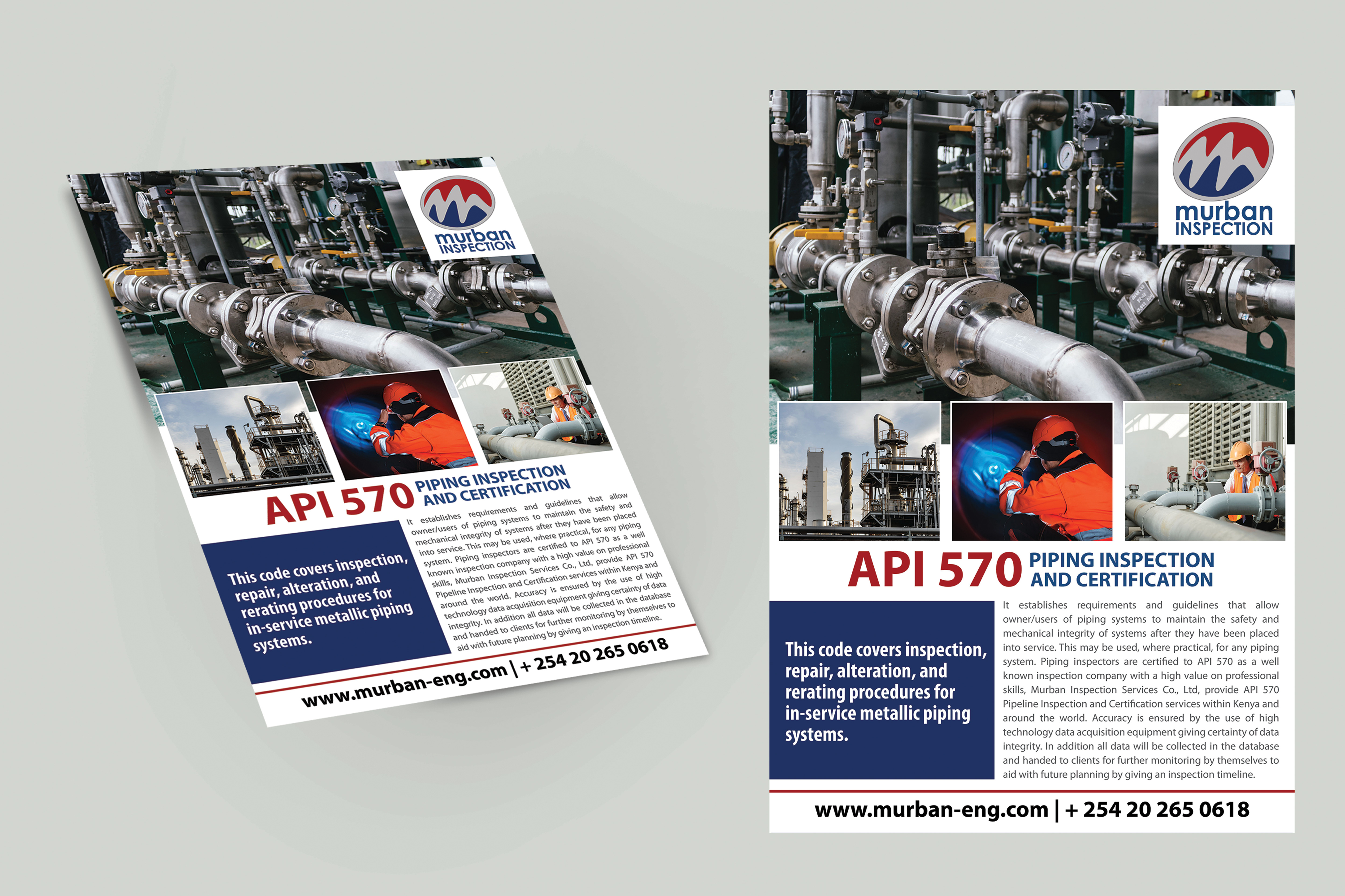 Flyer Design by Impressive Designs for Murban Engineering | Design #32217914