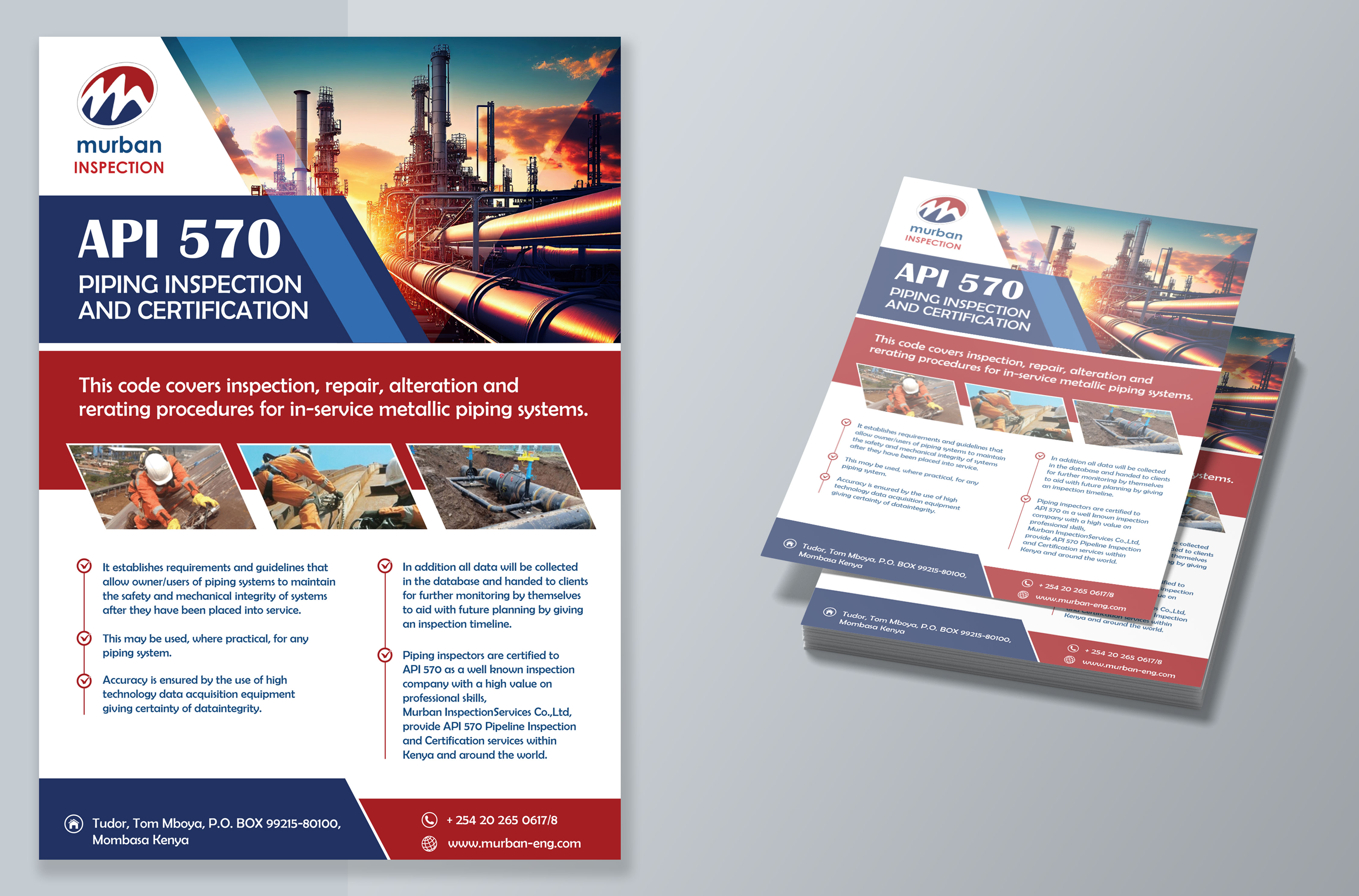 Flyer Design by Impressive Designs for Murban Engineering | Design #32231086