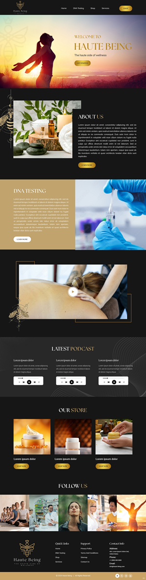 Web Design by pb for this project | Design: #32220911