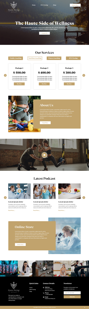 Web Design by pb for this project | Design: #32220918
