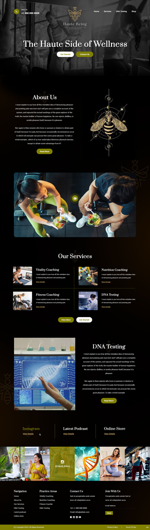 Web Design by pb for this project | Design: #32232645