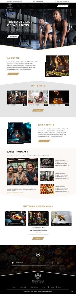 Web Design by pb for this project | Design: #32232652