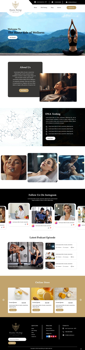 Web Design by pb for this project | Design: #32232653