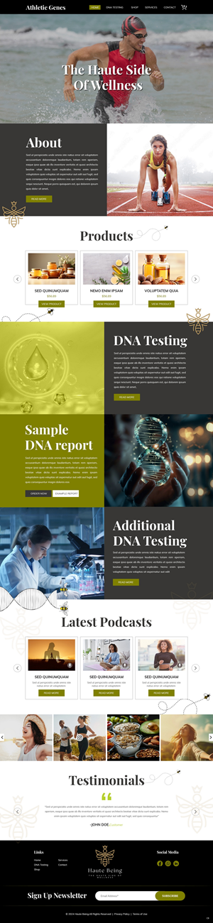 Web Design by pb for this project | Design: #32282792
