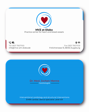 Business Card Design by Zeshan Muhammad