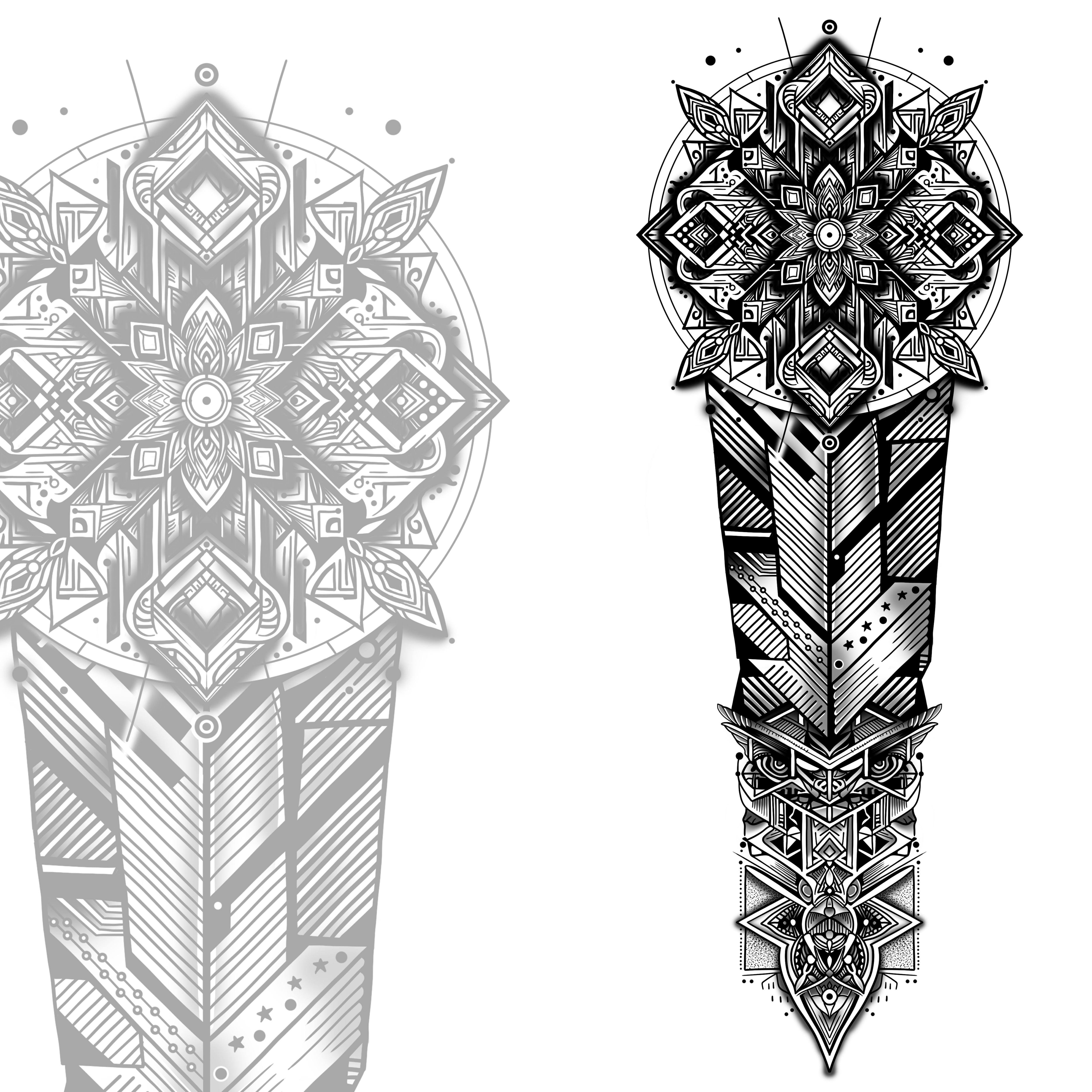 Tattoo Design by BUTTER work for this project | Design #32219348