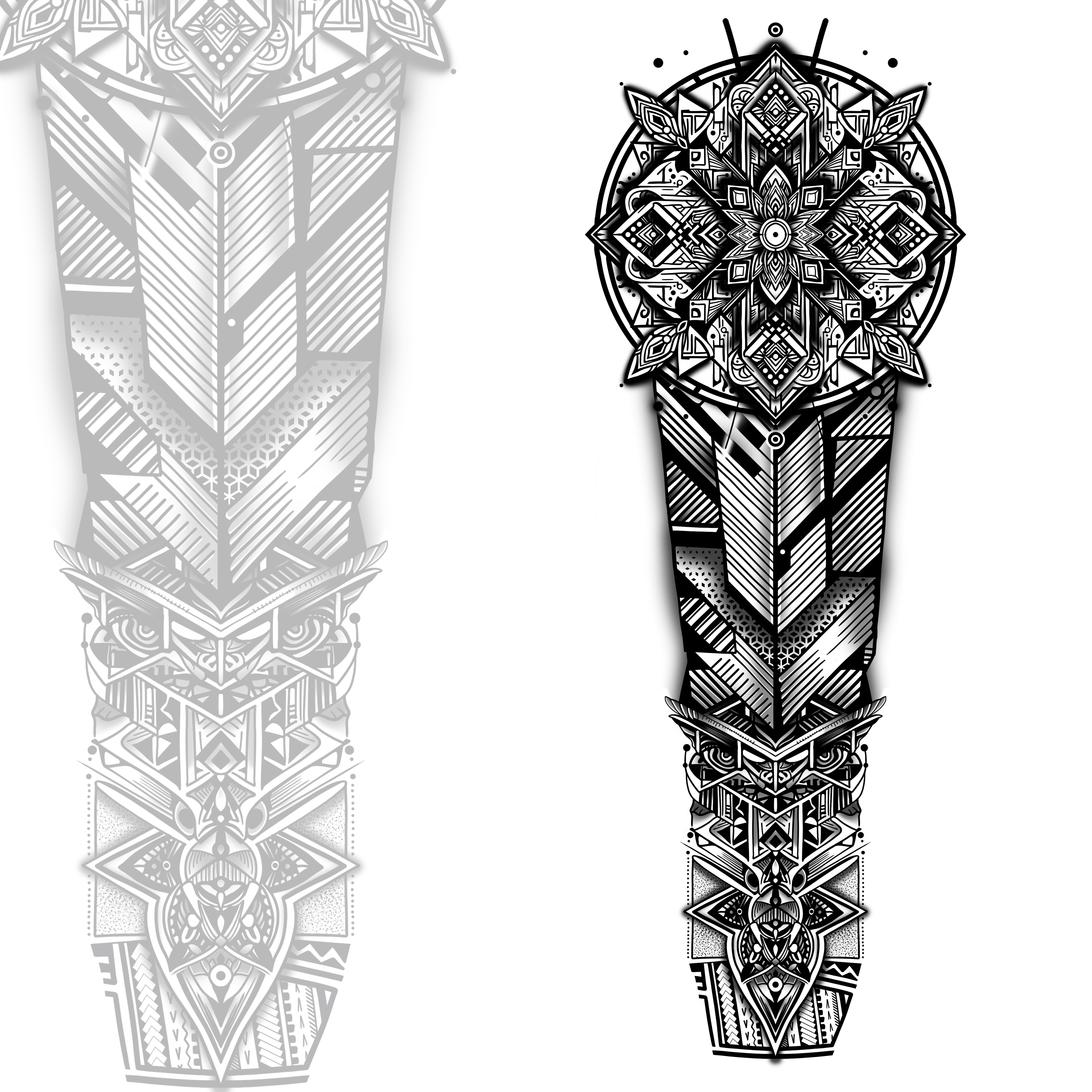 Tattoo Design by BUTTER work for this project | Design #32252261