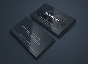 Business Card Design by Creative Moon Design for AMERICAN LIMOUSINE SERVICE INC. | Design: #32221580