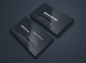 Business Card Design by Creative Moon Design for AMERICAN LIMOUSINE SERVICE INC. | Design: #32221581