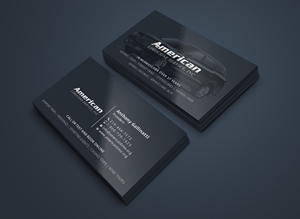 Business Card Design by Creative Moon Design for AMERICAN LIMOUSINE SERVICE INC. | Design: #32221582
