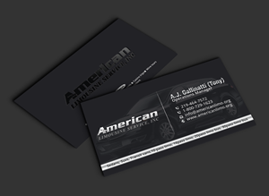 Business Card Design by DesignerShahadat for AMERICAN LIMOUSINE SERVICE INC. | Design: #32222893