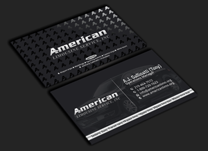 Business Card Design by DesignerShahadat for AMERICAN LIMOUSINE SERVICE INC. | Design: #32222894