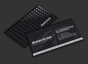 Business Card Design by DesignerShahadat for AMERICAN LIMOUSINE SERVICE INC. | Design: #32222896