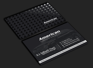 Business Card Design by DesignerShahadat for AMERICAN LIMOUSINE SERVICE INC. | Design: #32222899