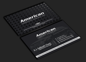 Business Card Design by DesignerShahadat for AMERICAN LIMOUSINE SERVICE INC. | Design: #32222900