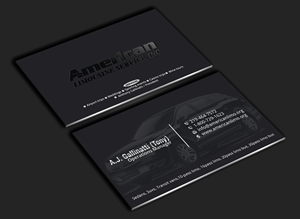 Business Card Design by DesignerShahadat for AMERICAN LIMOUSINE SERVICE INC. | Design: #32223018