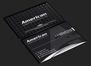 Business Card Design by DesignerShahadat for AMERICAN LIMOUSINE SERVICE INC. | Design: #32223020