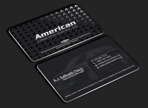 Business Card Design by DesignerShahadat for AMERICAN LIMOUSINE SERVICE INC. | Design: #32223039
