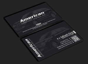 Business Card Design by DesignerShahadat for AMERICAN LIMOUSINE SERVICE INC. | Design: #32223040