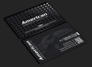 Business Card Design by DesignerShahadat for AMERICAN LIMOUSINE SERVICE INC. | Design: #32223042