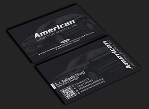 Business Card Design by DesignerShahadat for AMERICAN LIMOUSINE SERVICE INC. | Design: #32223047