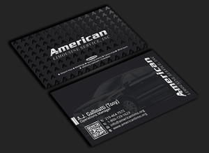 Business Card Design by DesignerShahadat for AMERICAN LIMOUSINE SERVICE INC. | Design: #32223053