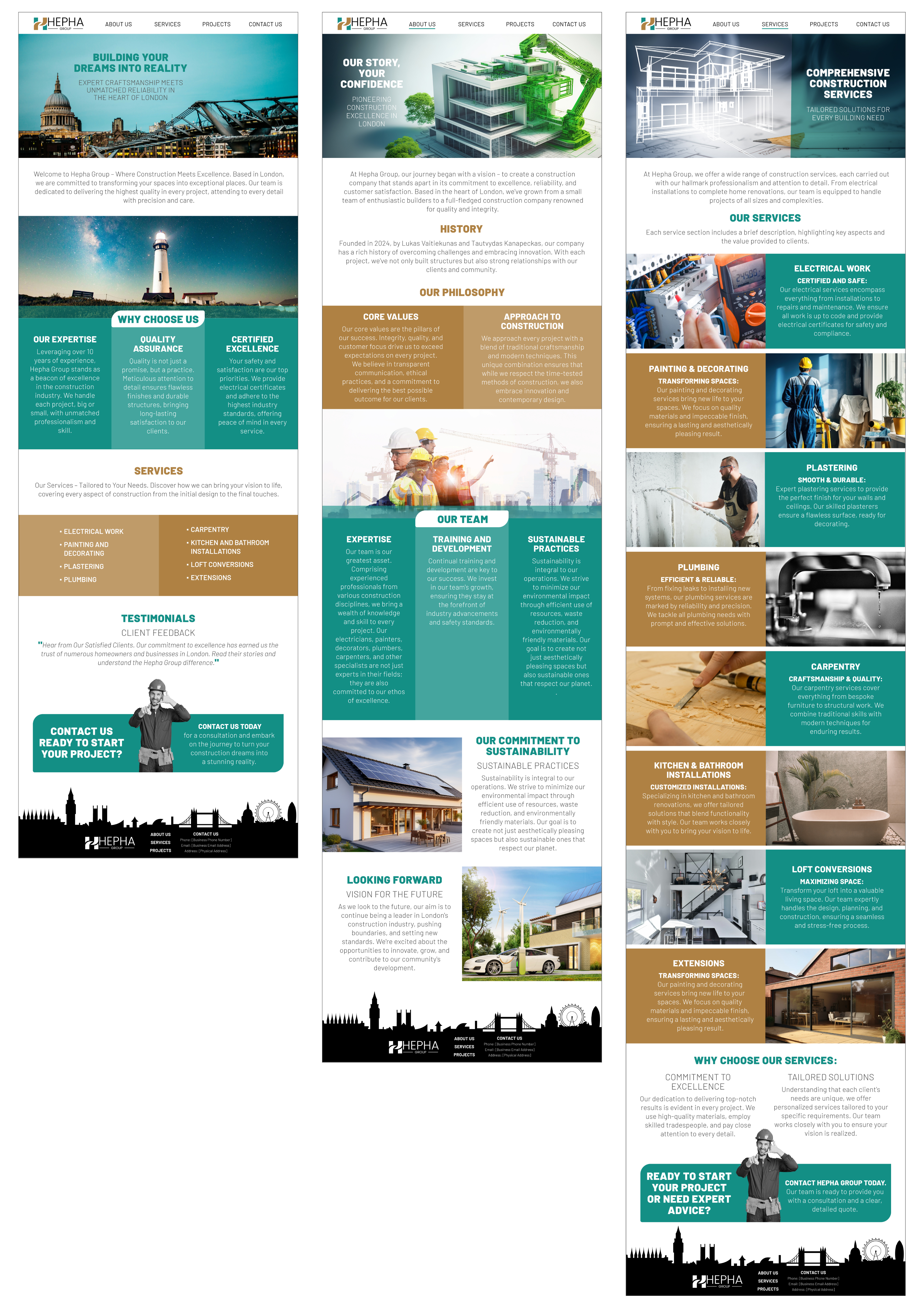 Diseño Web por MarkoE para este proyecto | Diseño #32261519