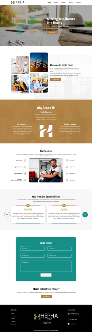 Web Design by Sbss for this project | Design: #32262800
