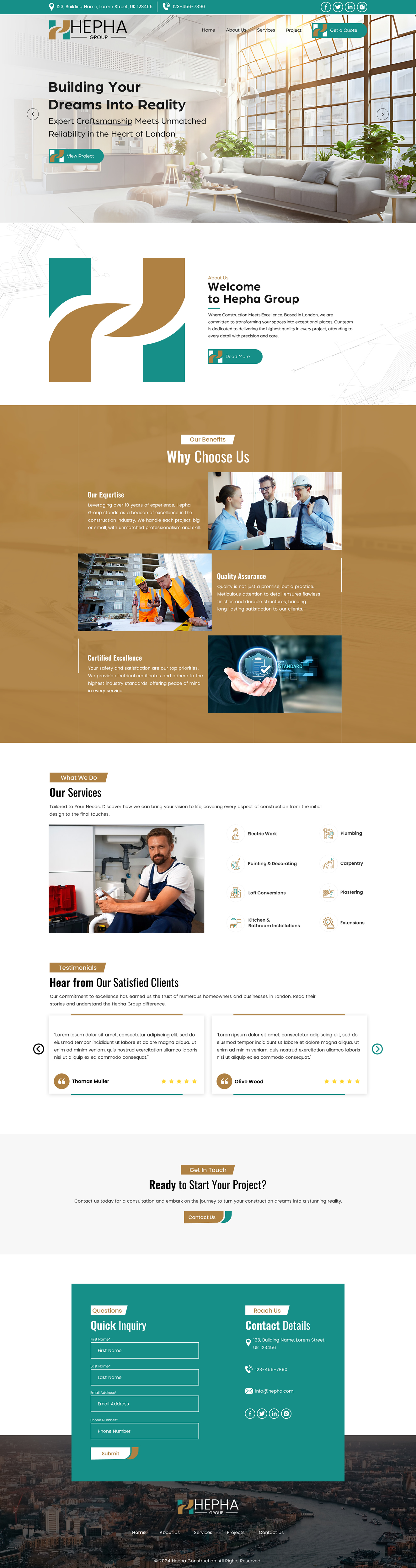 Web Design by Sbss for this project | Design #32268984