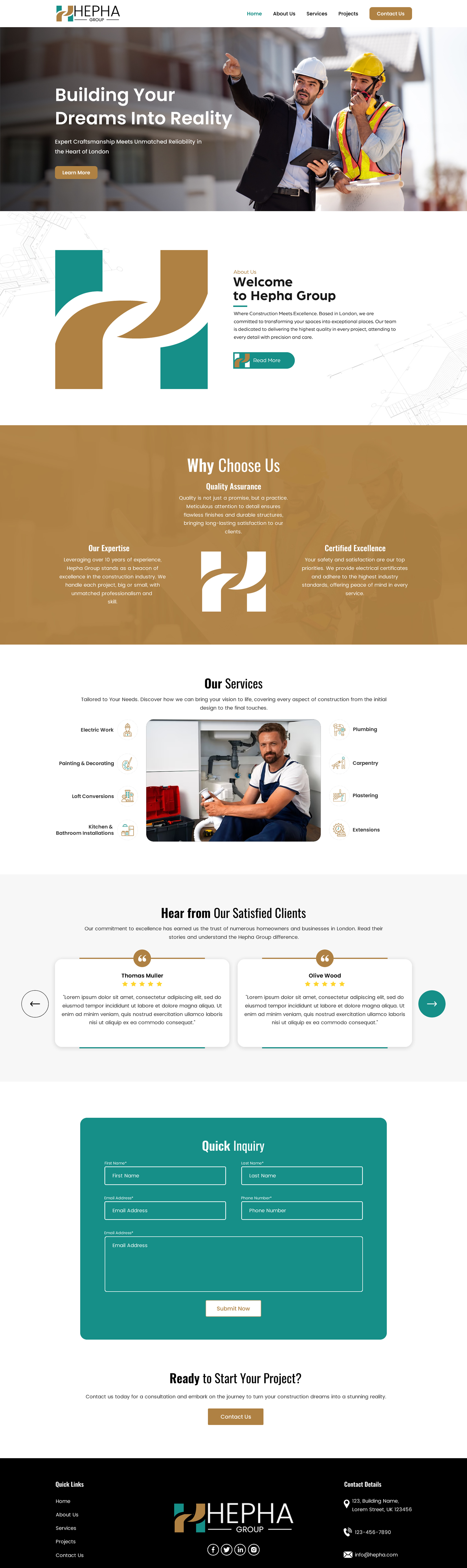 Web Design by Sbss for this project | Design #32268986
