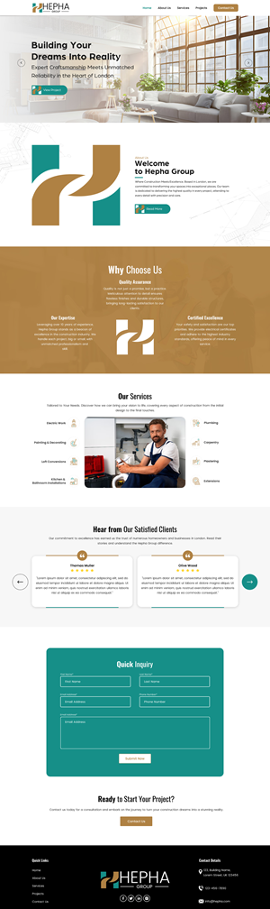 Diseño Web por Sbss para este proyecto | Diseño: #32270067
