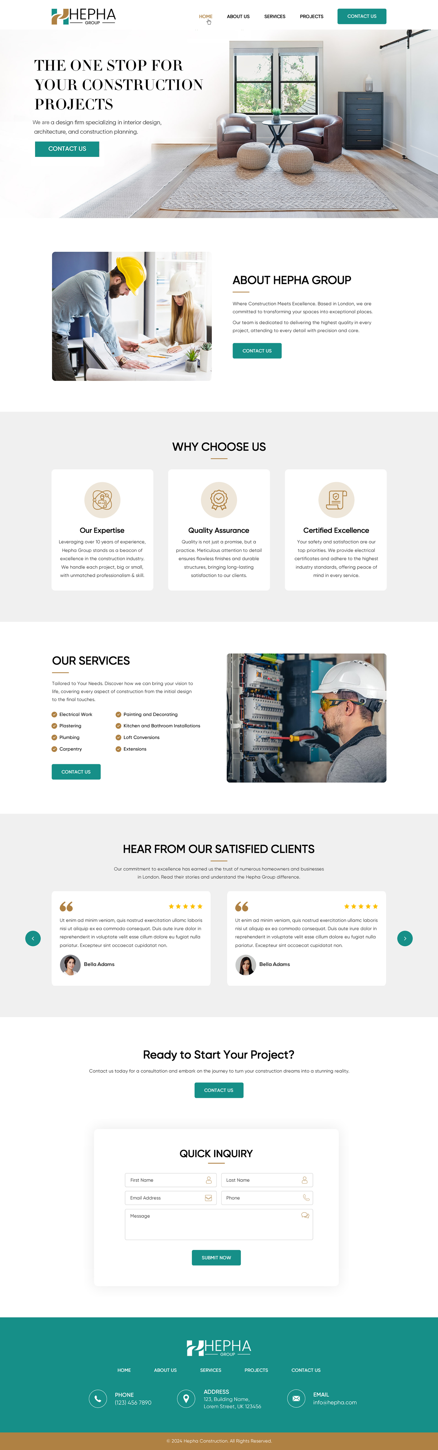 Web Design by Sbss for this project | Design #32281890
