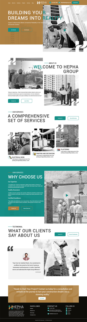 Web Design by RAMDHONU for this project | Design: #32255867