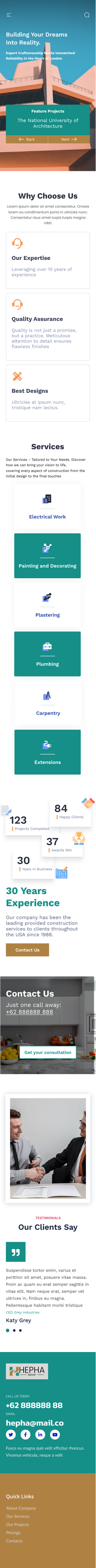 Web Design by Taufik H for this project | Design: #32251038