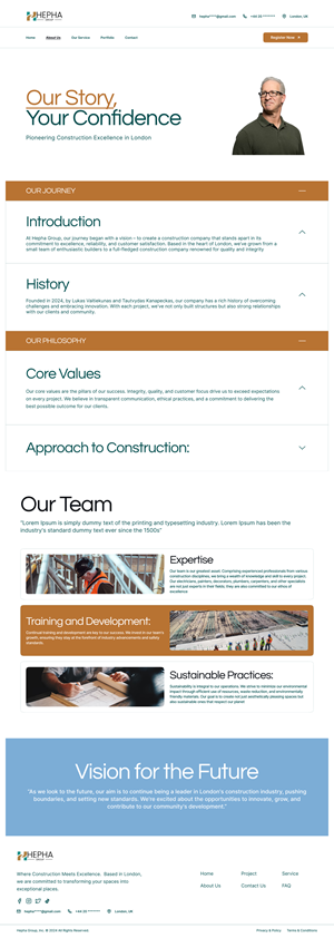 Web Design by Taufik H for this project | Design: #32251154