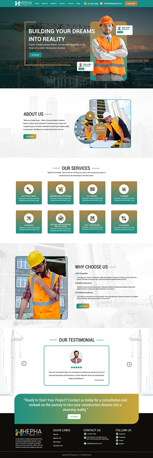 Web Design by Sabarni De designer for this project | Design: #32264711