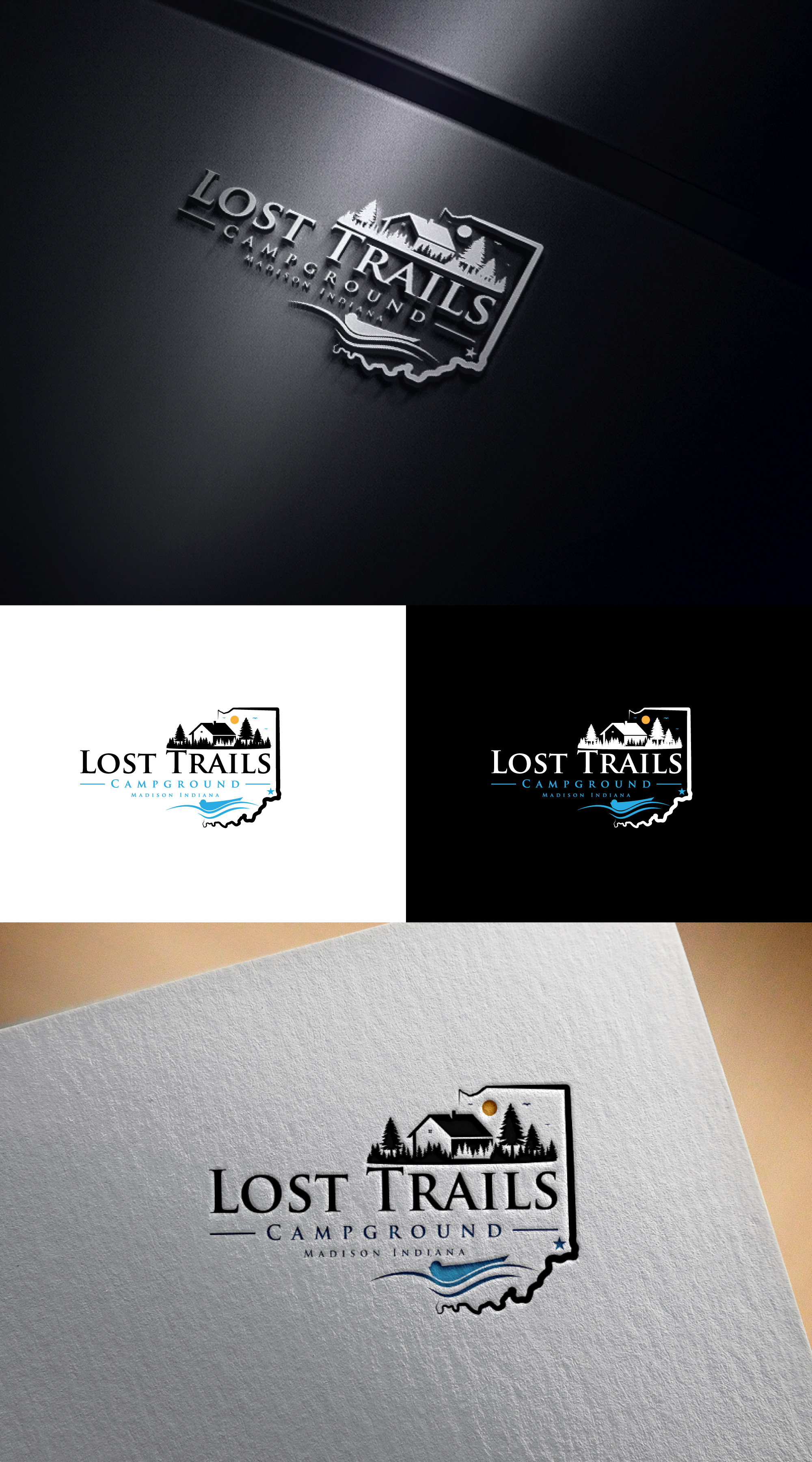 Logo Design by RS_Design for Lost Trails Campground | Design #32228142