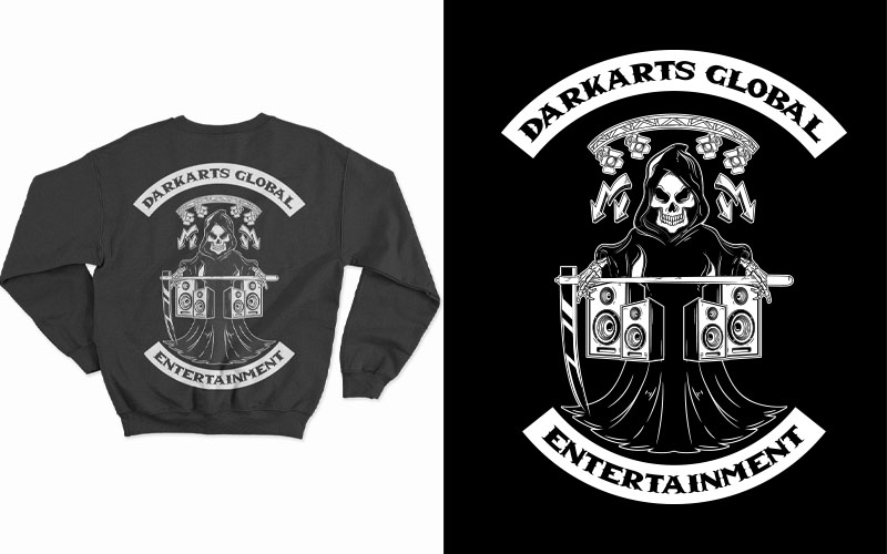 T-Shirt-Design von HELLOCRUNK für DarkArts Global | Design #32274068