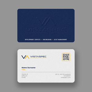 Business Card Design by Andrés Sebastián for this project | Design #32233067