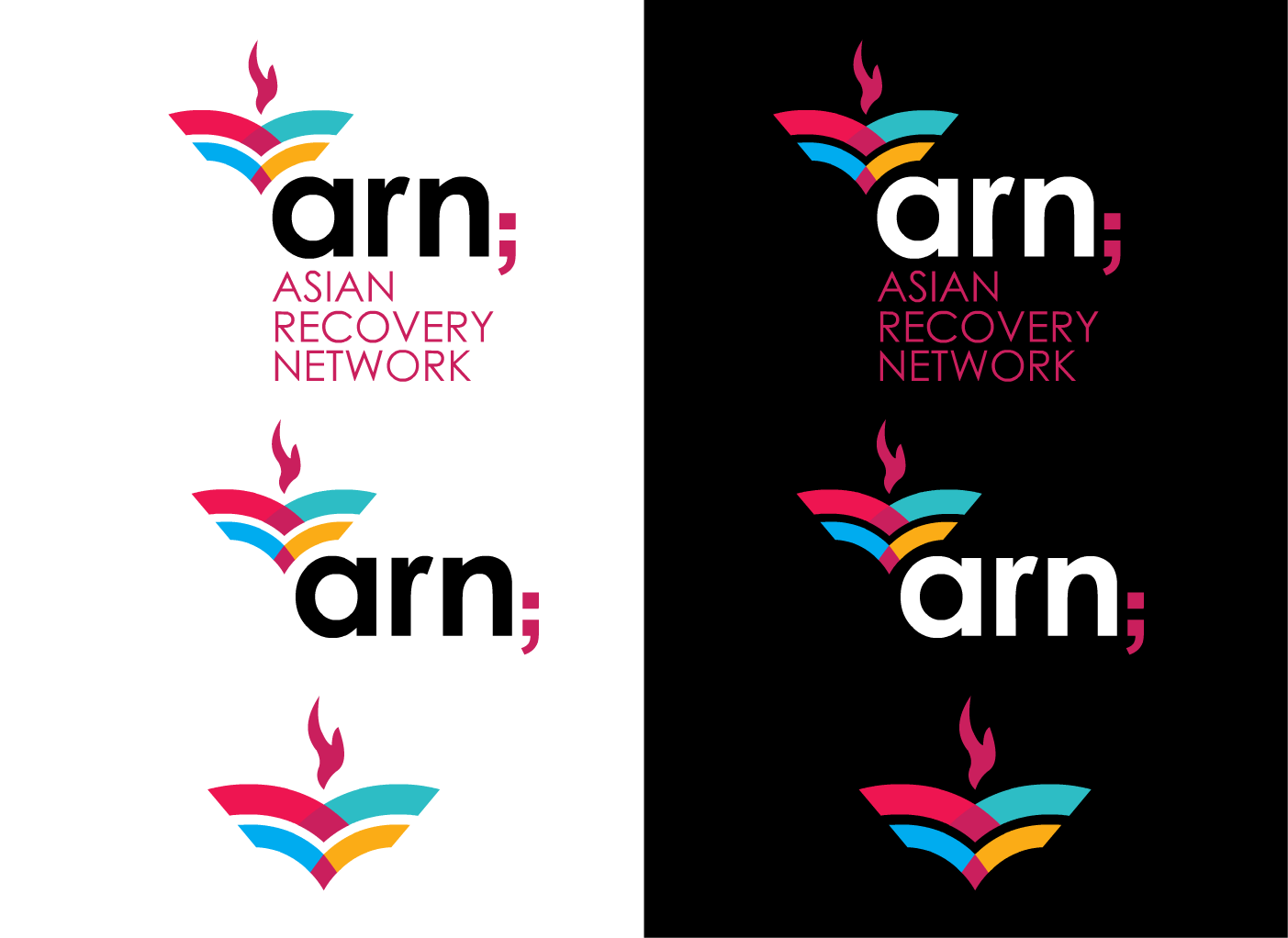 Logo Design by Khuz for Asian Recovery Network | Design #32291185
