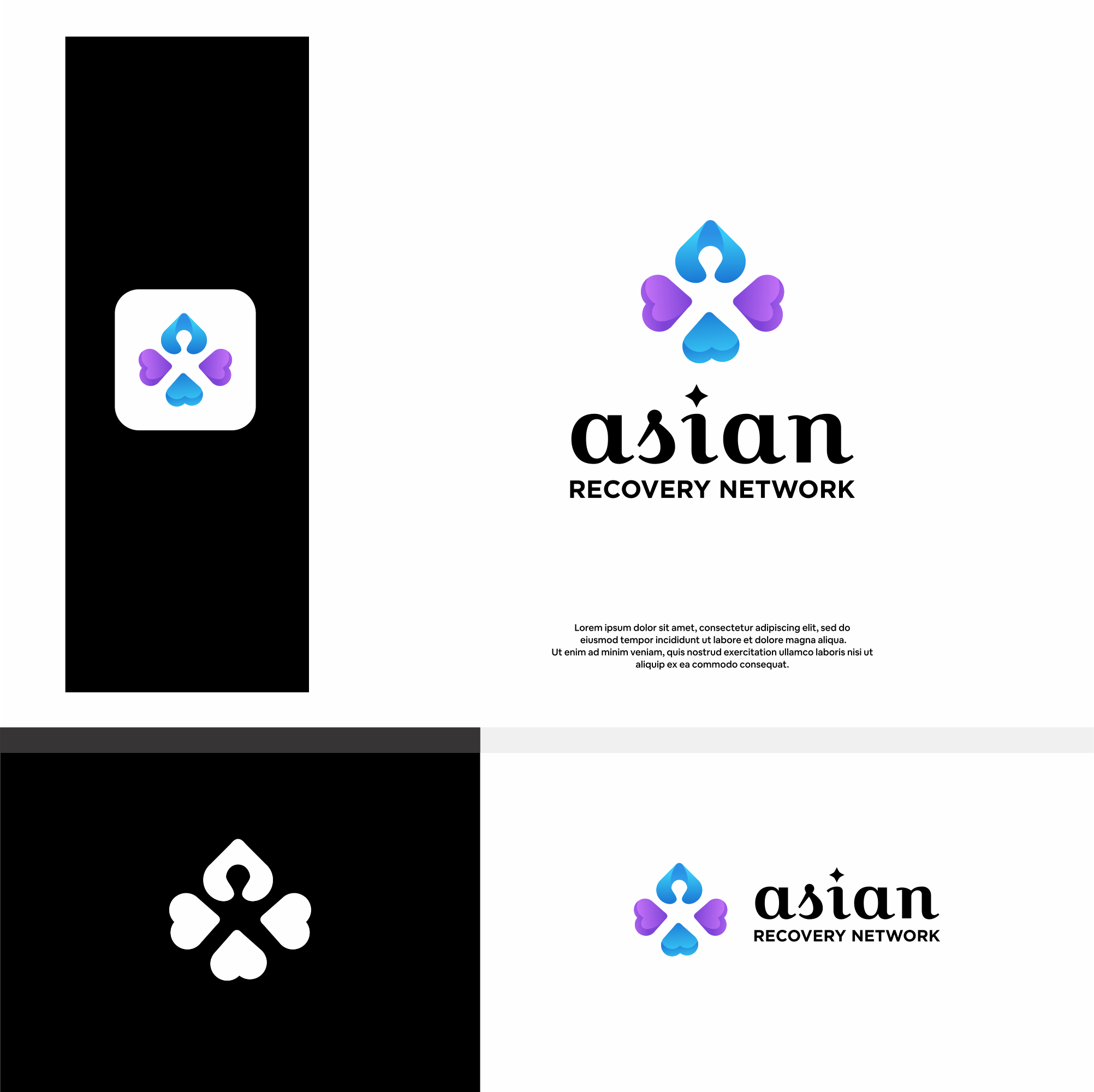 Logo Design by DesignFirst for Asian Recovery Network | Design #32235699