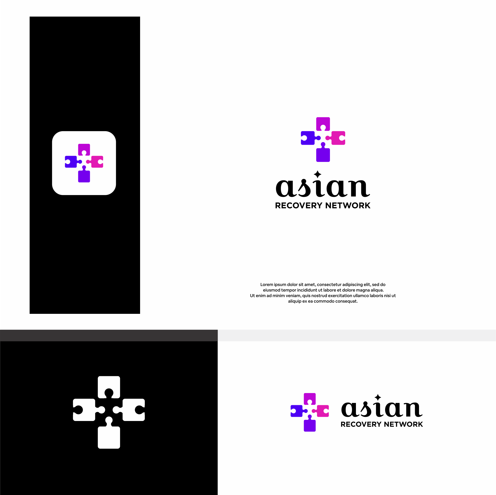 Logo Design by DesignFirst for Asian Recovery Network | Design #32235700