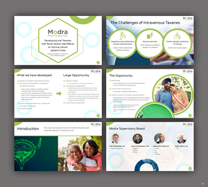 PowerPoint Design by pb for Modra Pharmaceuticals | Design: #32241022