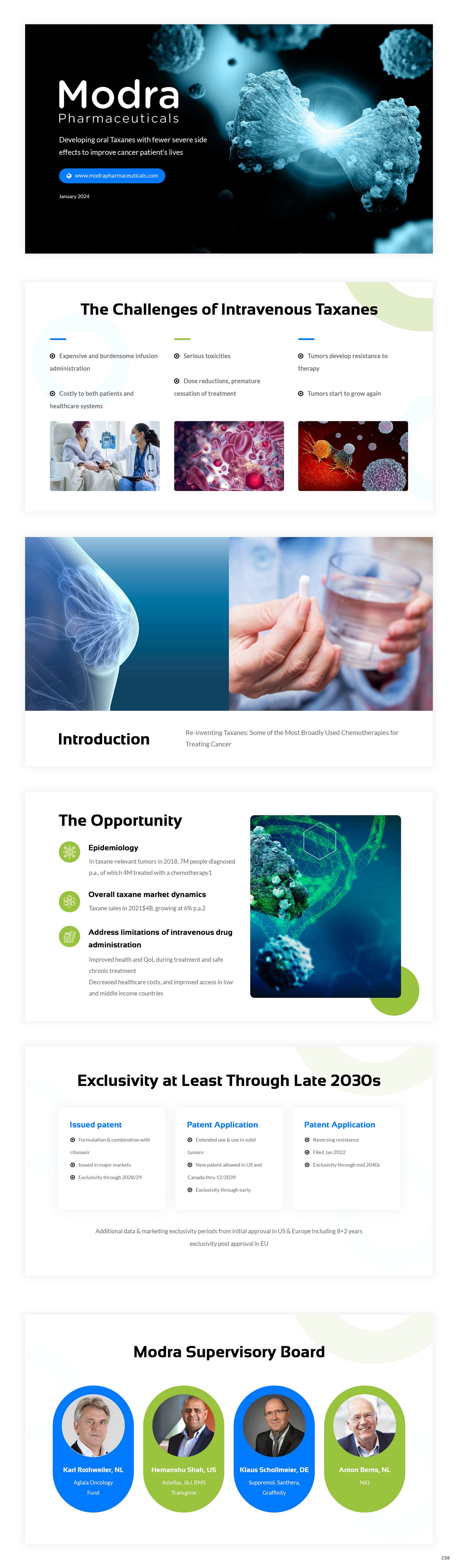Diseño de PowerPoint por pb para Modra Pharmaceuticals | Diseño #32241047