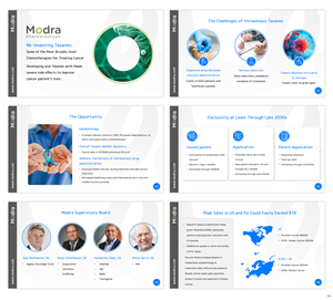 PowerPoint Design by pb for Modra Pharmaceuticals | Design: #32241048
