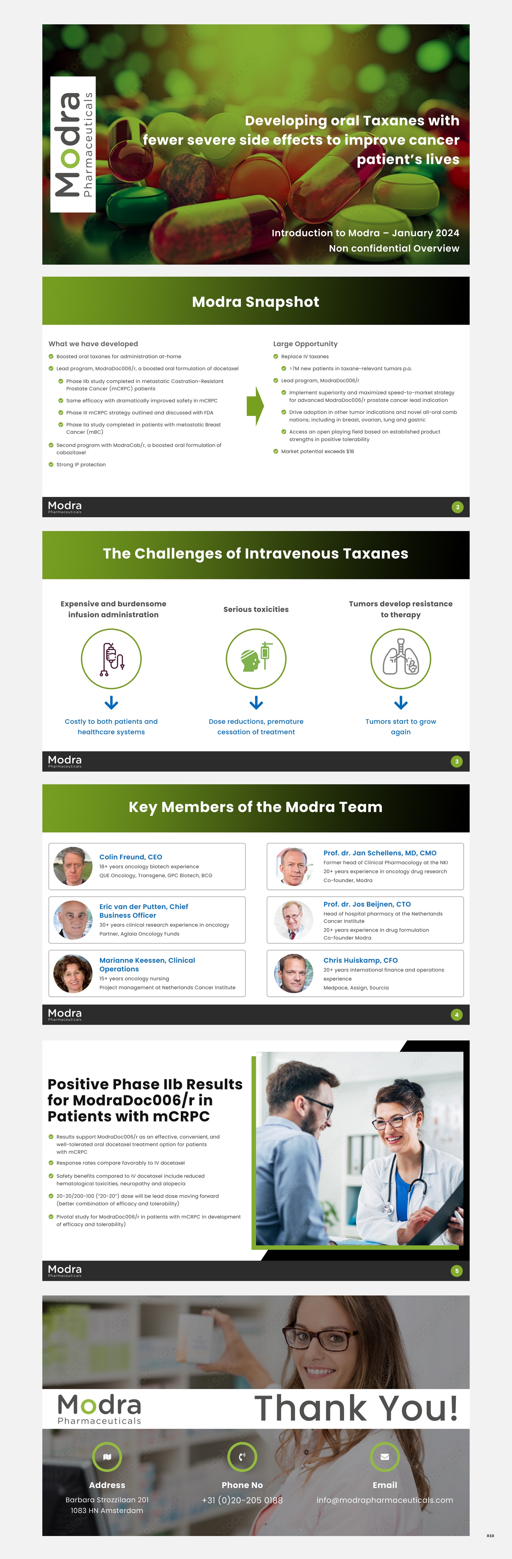 PowerPoint-Design von pb für Modra Pharmaceuticals | Design #32241051