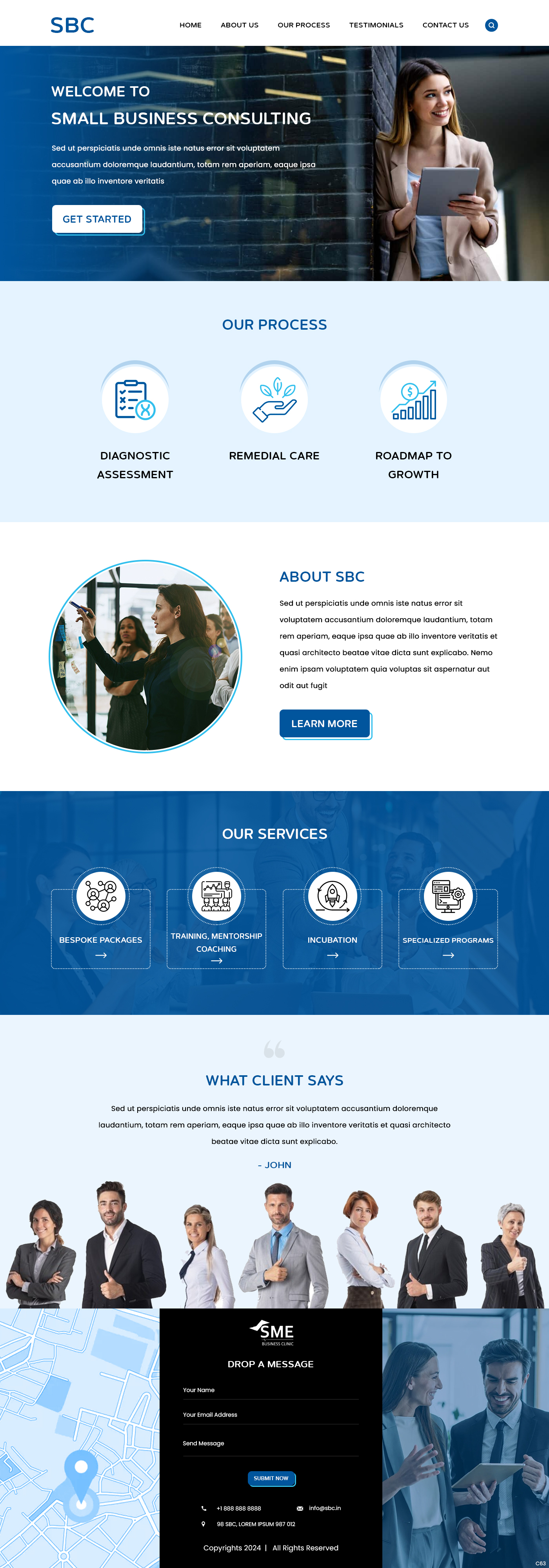 Web Design by pb for MThecreative | Design #32249174