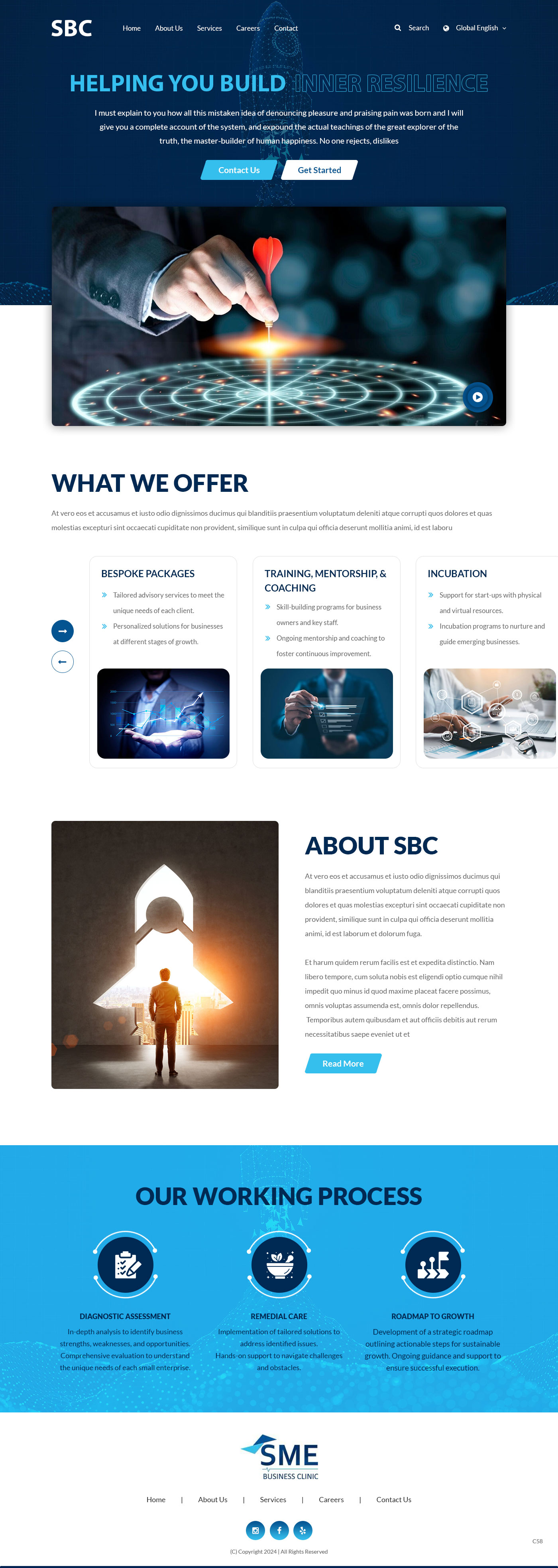 Web Design by pb for MThecreative | Design #32249175