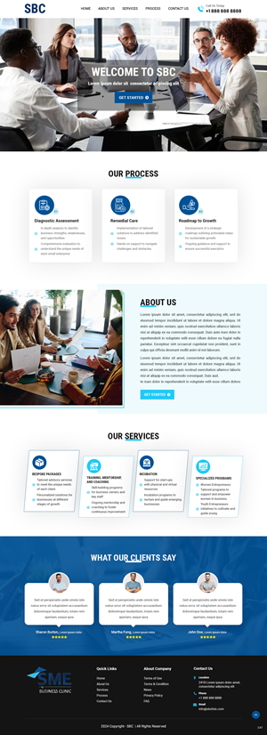 Web Design by pb for MThecreative | Design: #32256927